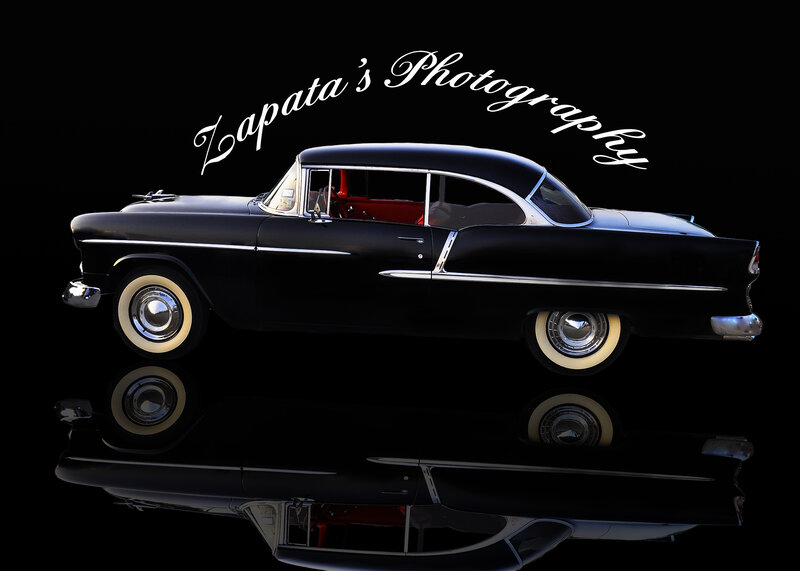 Black Classic Car — Dramatic, Photograph, Car Interior