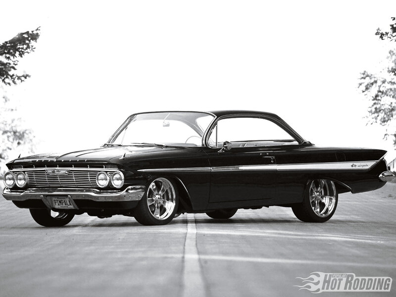 Black Classic Car — Dramatic, Photograph, Road