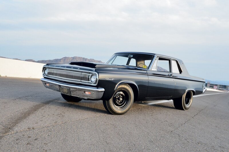Black Classic Car — Gray, Serene