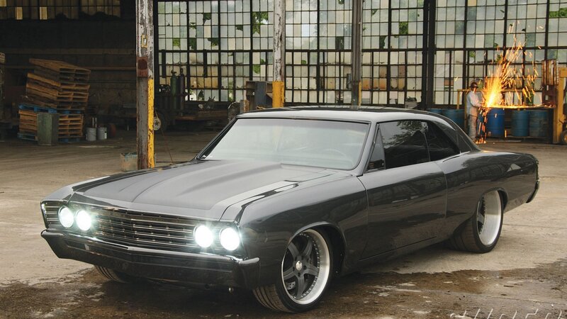 Black Classic Car — Industrial, Photograph