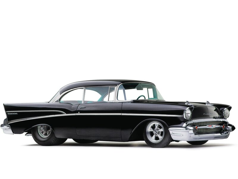 Black Classic Car — Neutral, Photograph, Chrome, Wheel