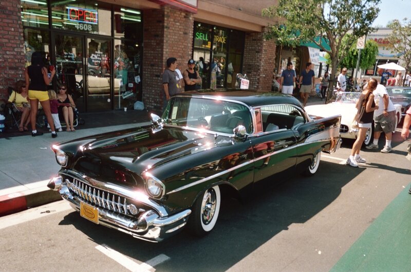 Black Classic Car — Outdoor