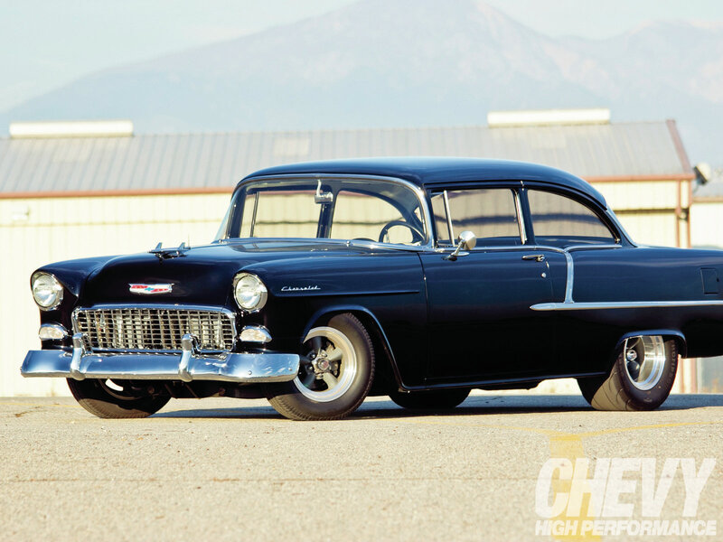 Black Classic Chevrolet Car — Calm