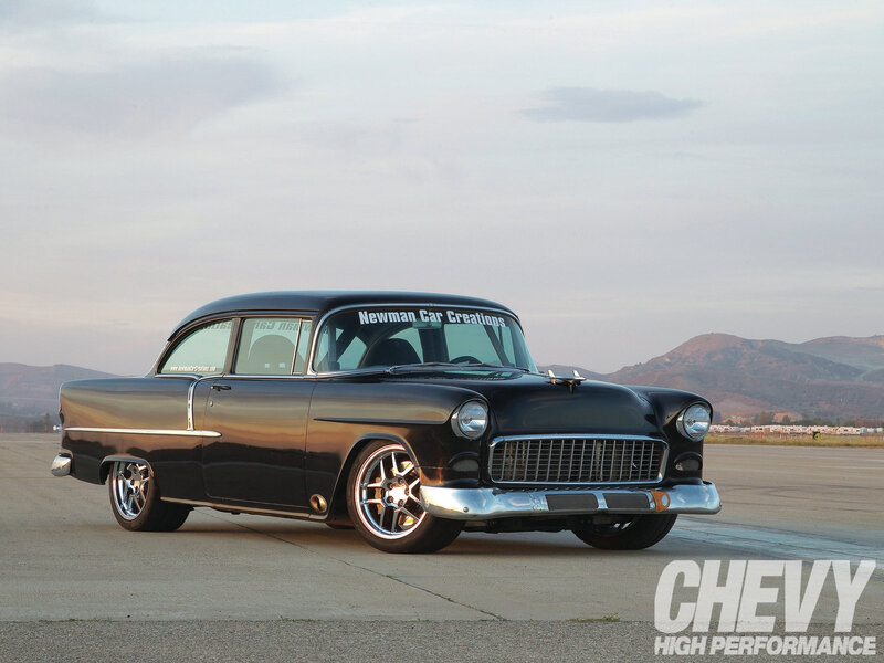 Black Classic Chevrolet — Dramatic