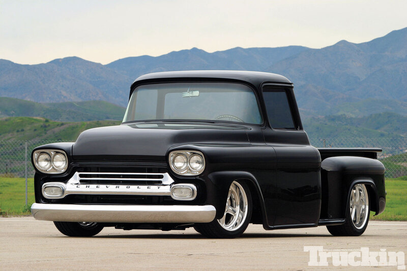 Black Classic Chevrolet Truck — Serene