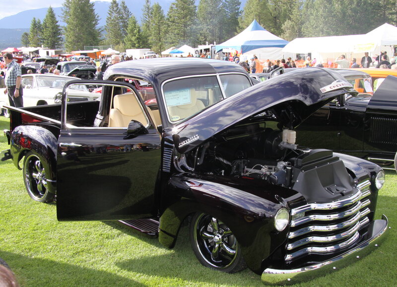 Black Classic Chevrolet Truck