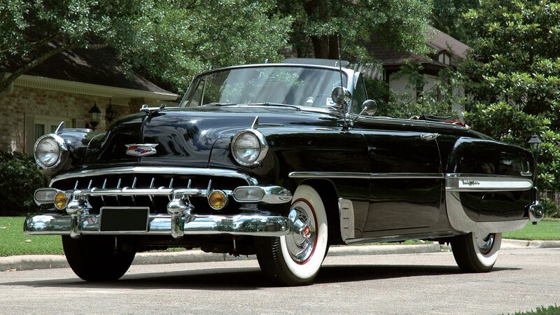 Black Classic Convertible — Calm, Afternoon, Photograph, Car, House