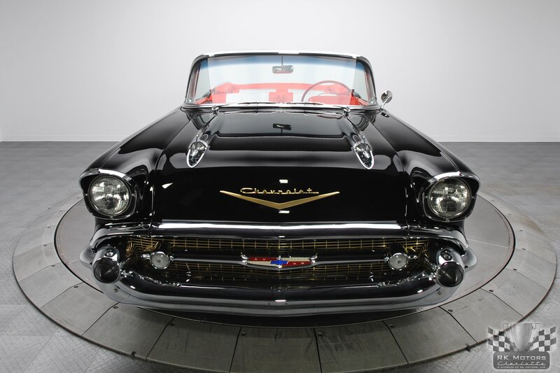 Black classic convertible car