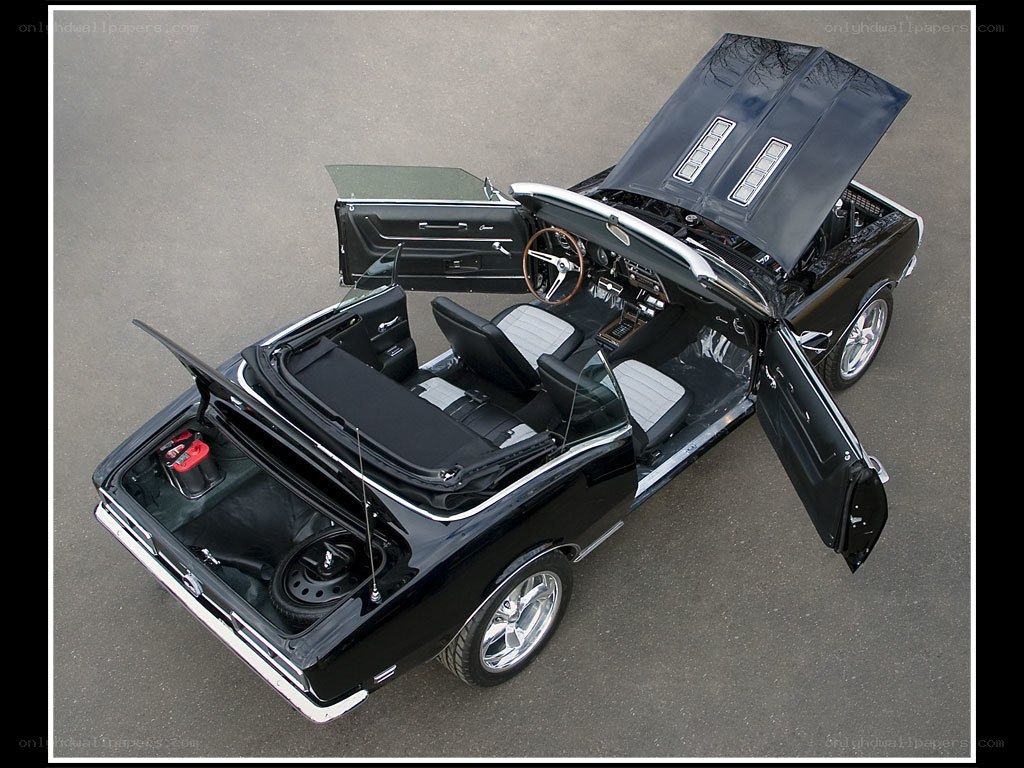 black classic convertible car