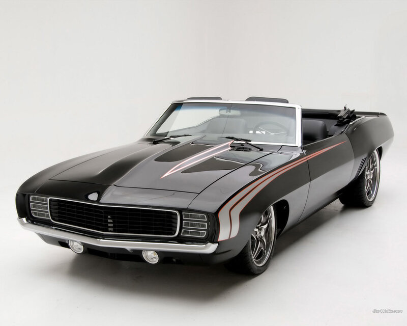black classic convertible car
