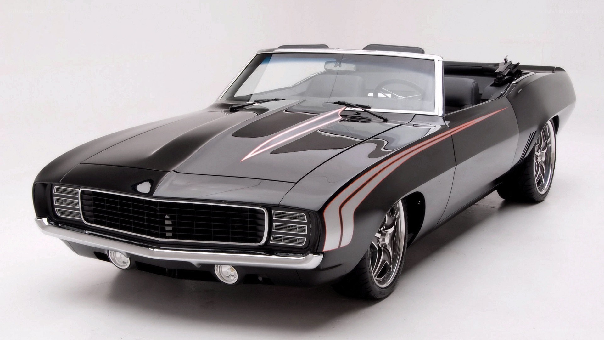 black classic convertible car