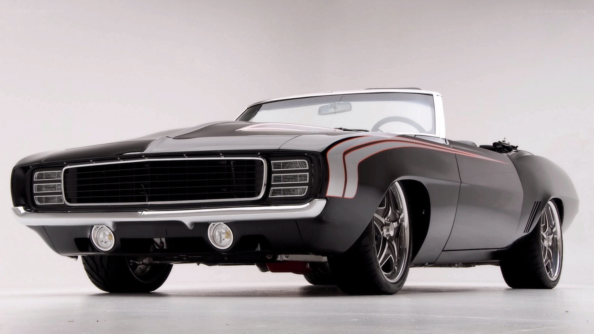 black classic convertible car
