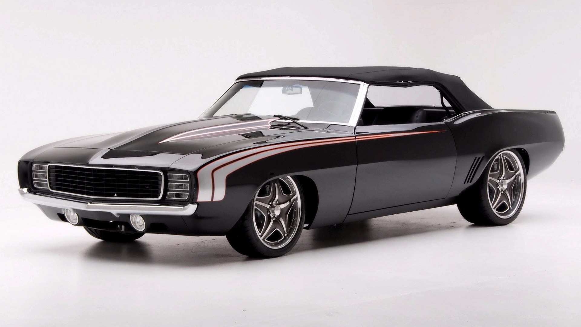 black classic convertible car