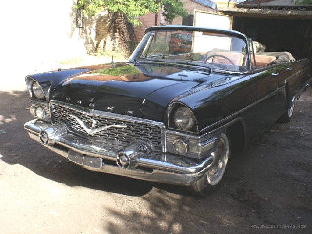 black classic convertible car