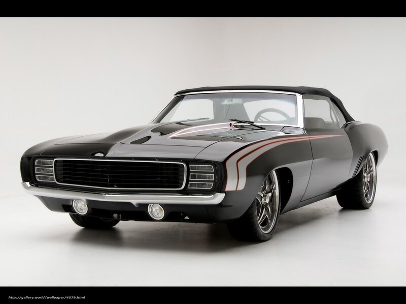 Black classic convertible car