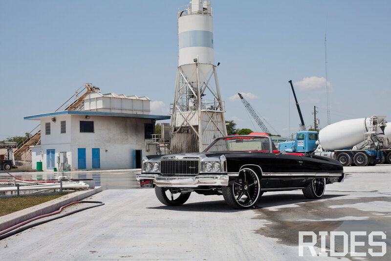 Black Classic Convertible — Industrial