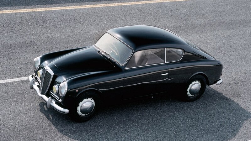 Black classic coupe car