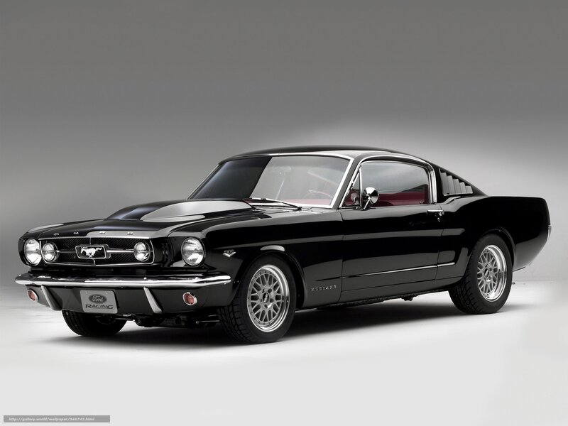 Black Classic Muscle Car — Dramatic, Photograph, Chrome Wheels, Grille