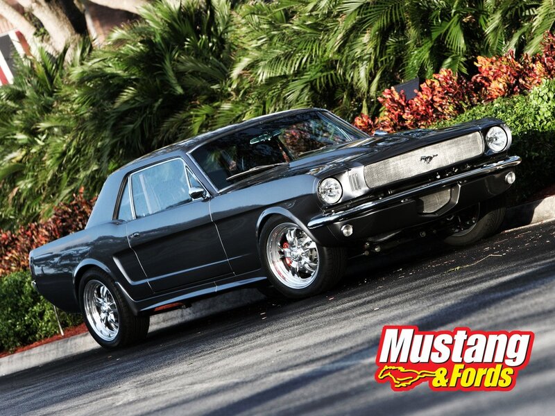 Black Classic Mustang — Dramatic, Afternoon, Photograph, Car