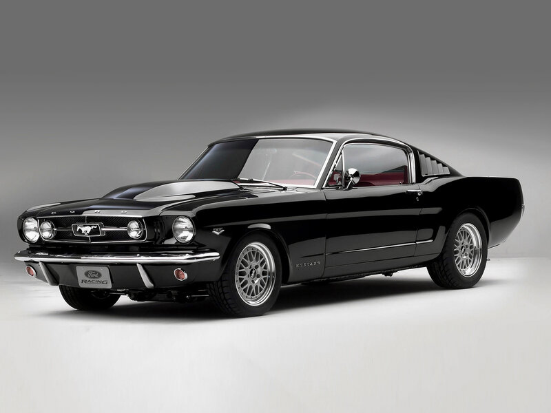 Black Classic Mustang