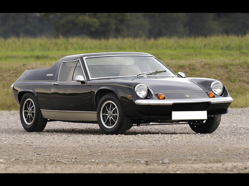 black classic sports car