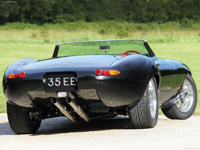 black classic sports car