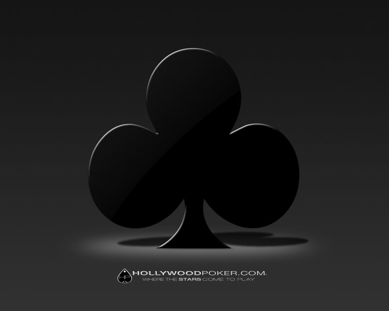 black club symbol on dark background