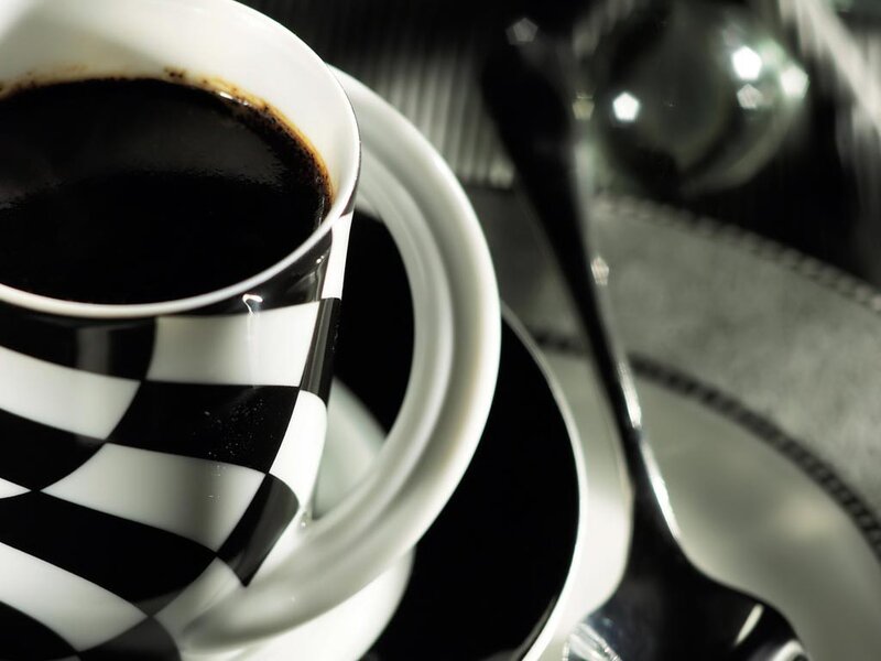 Black Coffee in Cup