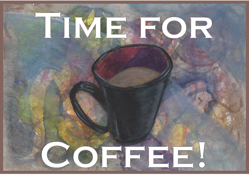 Black Coffee Mug