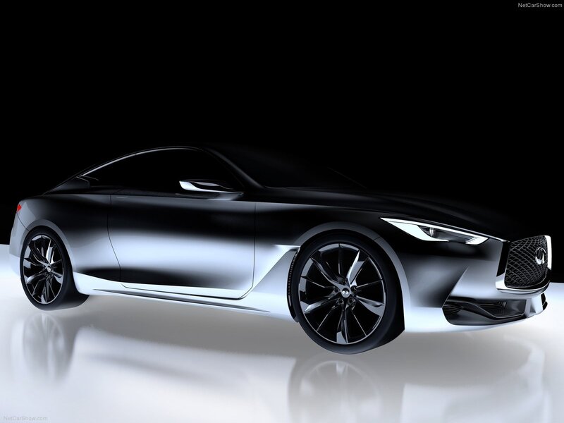 Black Concept Car — Dramatic, 3d Render, Wheels, Headlights