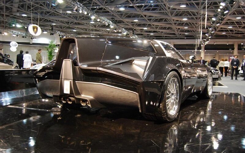 Black Concept Car — Neutral