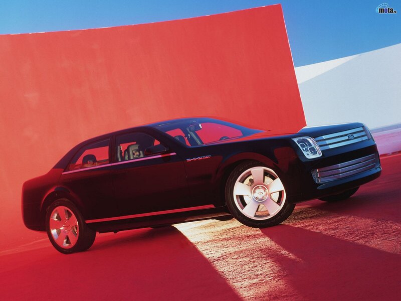 Black Concept Car — Red, Dramatic