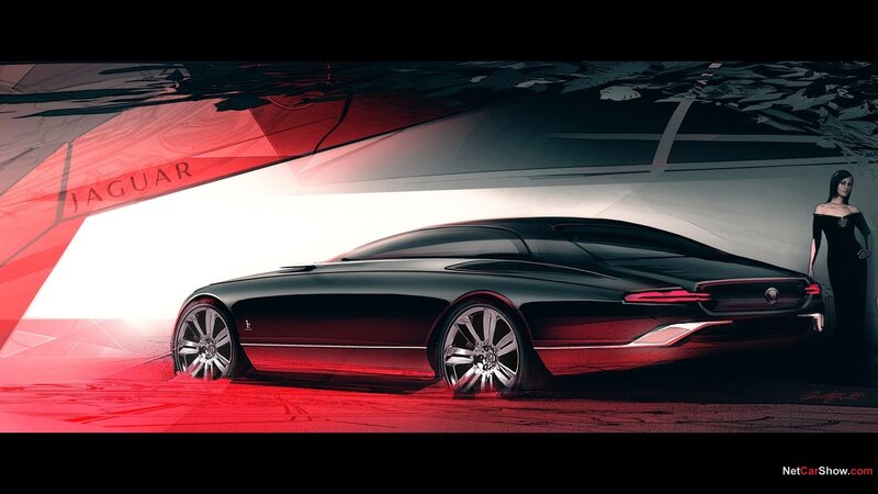 Black Concept Car — Red