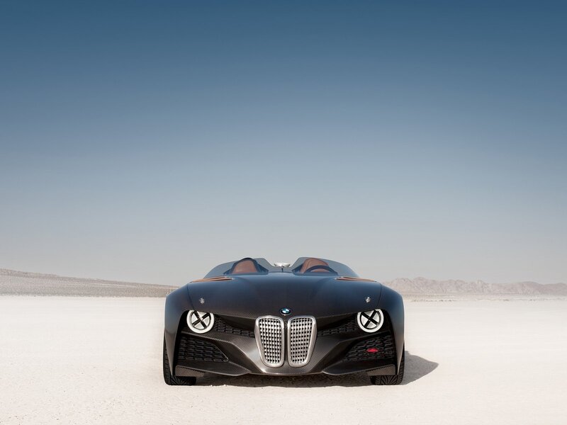 Black Concept Car — Serene, Afternoon