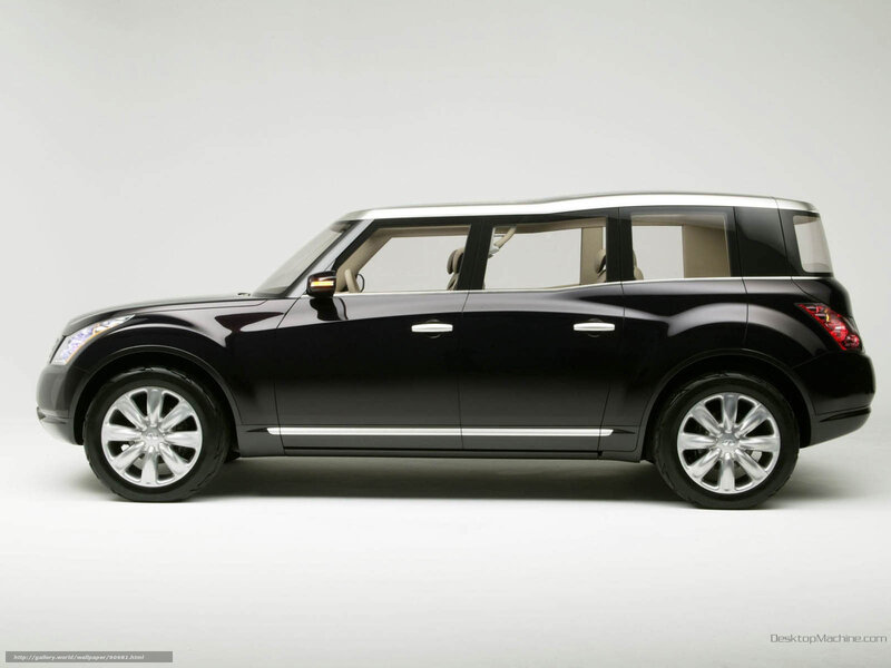 black concept car side view