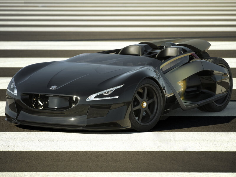 Black Concept Car