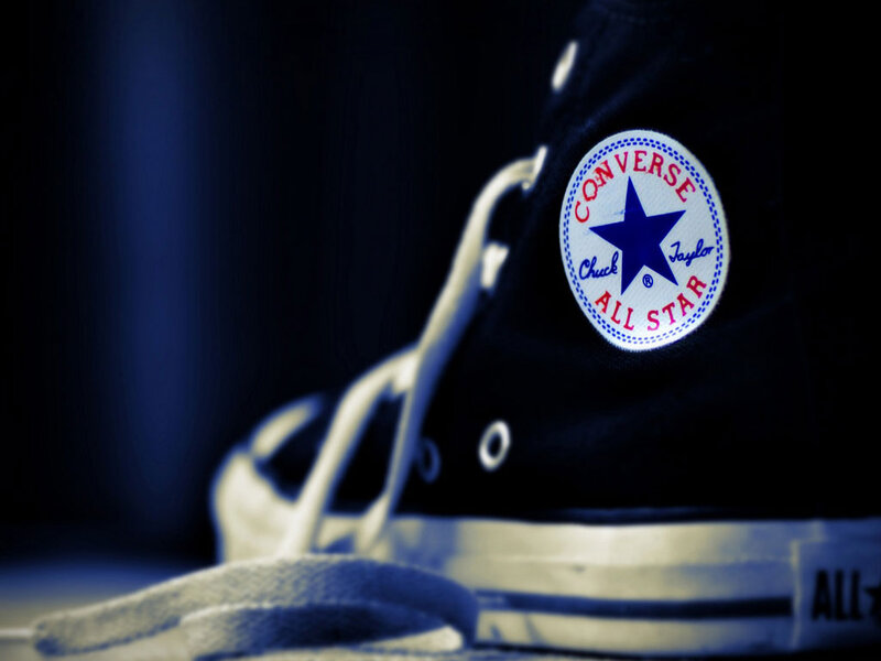 Black Converse Shoe