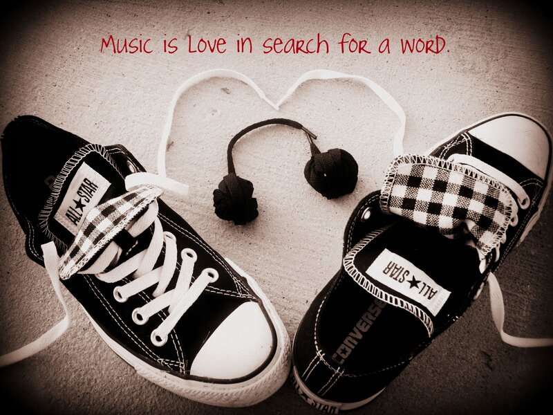 Black Converse Sneakers — Romantic