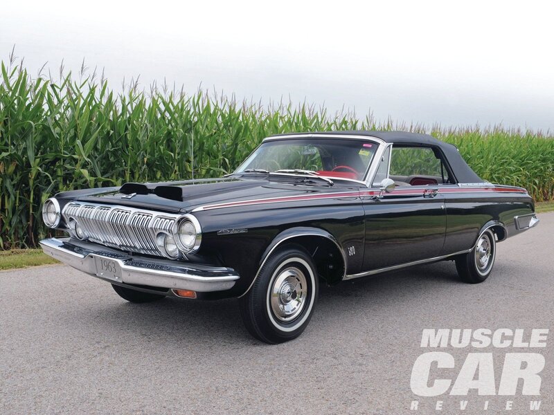 Black Convertible Car — Calm, Afternoon, Photograph, Cornfield