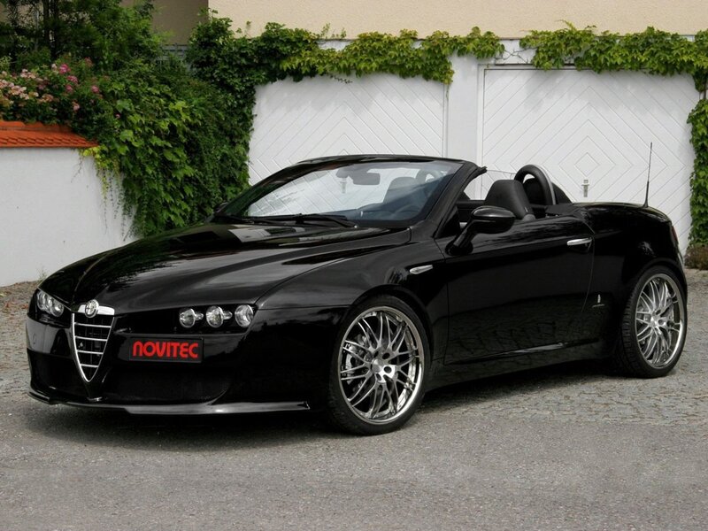 Black Convertible Car — Calm, Afternoon, Photograph, Garage Door