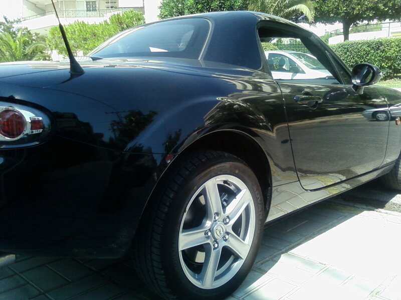Black Convertible Car — Calm