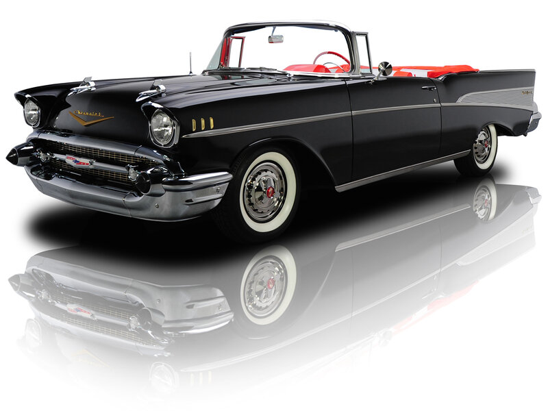 Black Convertible Car — Classic, Photograph