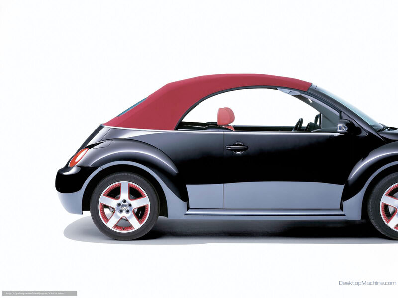 Black Convertible Car — Clean, Minimalist