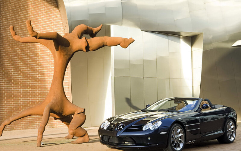 Black Convertible Car — Dramatic, Afternoon, Photograph, Sculpture