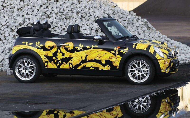 Black Convertible Car — Dramatic, Afternoon, Photograph