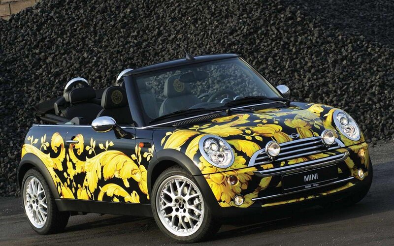 Black Convertible Car — Dramatic, Afternoon