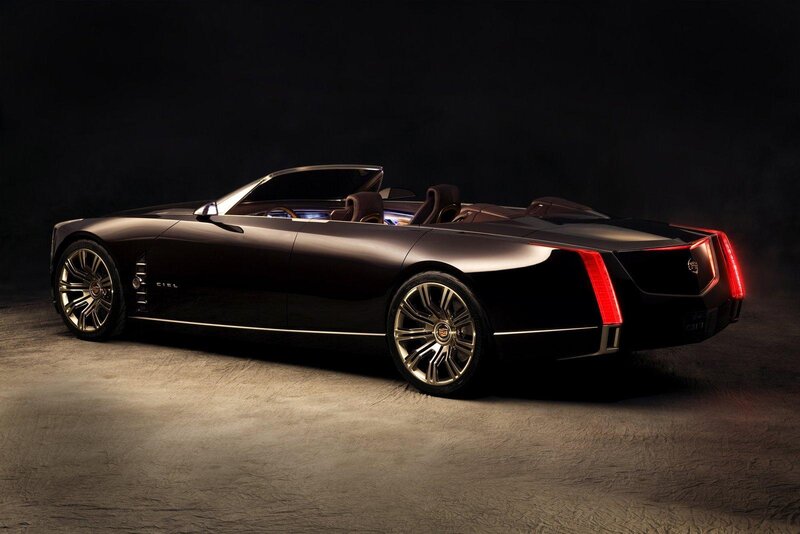 Black Convertible Car — Dramatic, Night, Photograph