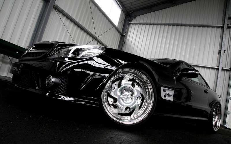 Black Convertible Car — Dramatic, Photograph, Car Wheel