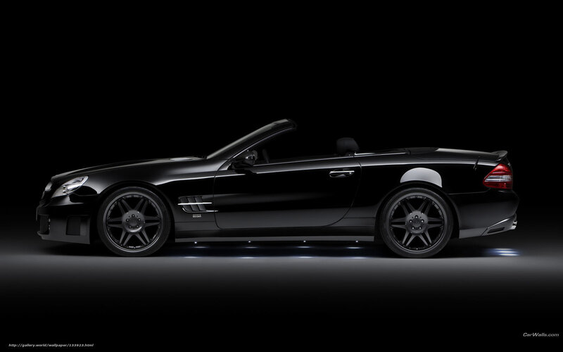 Black Convertible Car — Dramatic, Photograph, Wheel, Headlight