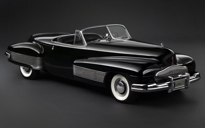 Black Convertible Car — Dramatic, Photograph, White-wall Tires
